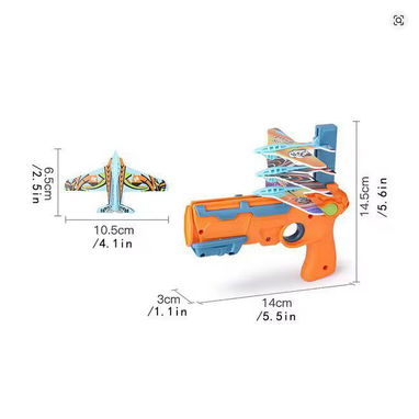 ☎️53544655 🛵 Entrega Disponible ⭐✈️ Lanzador de Aviones con Pistola Catapulta – Juguete Divertido para Niños 🚀 ⭐ - Img 105938513