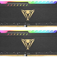 0km✅ RAM DDR4 Patriot Viper Steel RGB Black 64GB 3600mhz 📦 CL20, 2x32GB ☎️56092006 - Img 44907350