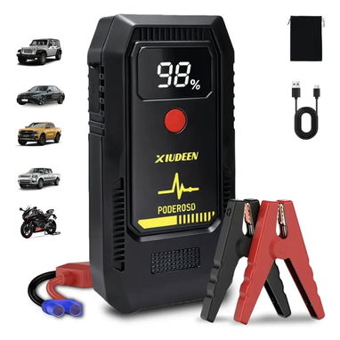Arrancador de bateria portatil para carros y motos - 6/7