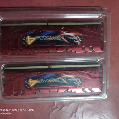 Ddr4 3000 2x4 Marca gskill ripjawz buss 3000 dicipadas - Img 122619884