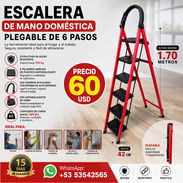 Escalera De Mano / Doméstica / Plegable De 6 Pasos - Img 54871551