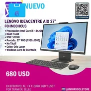 🖥️ PC ALL IN ONE | LENOVO IDEACENTRE AIO 27" - ¡ELEGANCIA Y POTENCIA TOTAL! 🖥️ | 680USD - Img 54915911