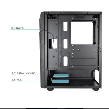 Caja Semitorre Gaming Tooq - 5/5