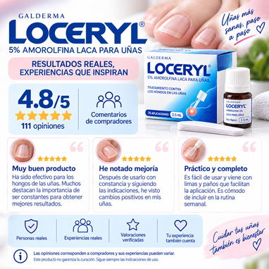 Uñas enfermas, 75 aplicaciones, onicomicosis, esmalte laca médica antiLOCERYL® 5% Amorolfina – Laca para uñas 💅✨ - 4/6