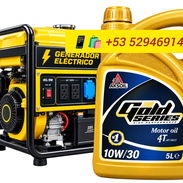 Aceite para plantas eléctricas. 10w-30  multigrado, sintético , galón de 5 litros sellado. - Img 57572284