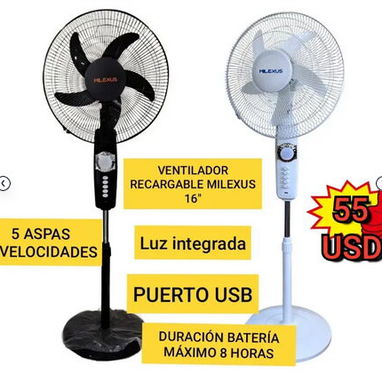Ventilador recargable - Img 112525881