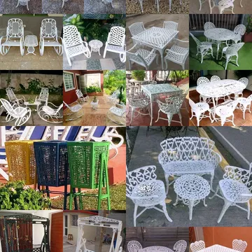 MUEBLES DE ALUMINIO PARA EXTERIOR