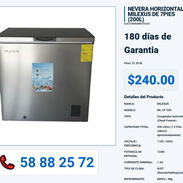 NEVERA HORIZONTAL MILEXUS DE 7PIES (200L) VPT-0387 - Img 55992816