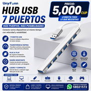 Hub USB 7 Puertos - Img 57792655