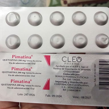 Vendo Fenitoina 100mg 10tab 4usd, quetiapina 200mg y 100mg 10 tab 5usd, carbamazepina,Risperidona 3usd 10tab,importadas. - 5/7