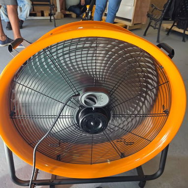 Ventilador industrial para talleres y almacenes de 14 y 24 pulgadas 👆🏽58080802 - 7/7
