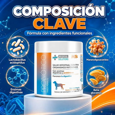 Probiótico en polvo para perros - 4/6