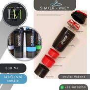 ☎️⚡⚡SHEIN - Pomos de agua y Shaker para Whey Protein - Myla's Habana COOL FITNESS - Img 44285388