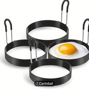 Aros para Huevos Antiadherentes de Acero Inoxidable | - Img 56157333