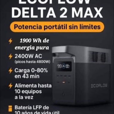 Ecoflows disponibles,mensajería incluida‼️‼️‼️‼️ - Img 121481706