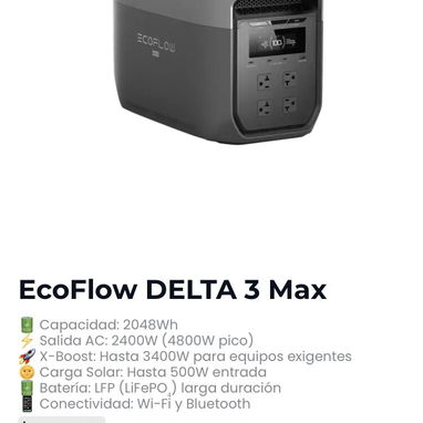 Ecoflows y estaciones de energía - Img 123108881