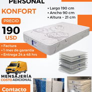 Colchón personal Konfort. - Img 57735368