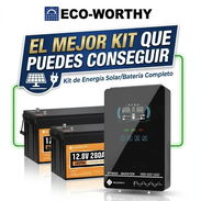 Kit solar   7kw (7168wh) en baterías con Bluetooth - Img 57425322