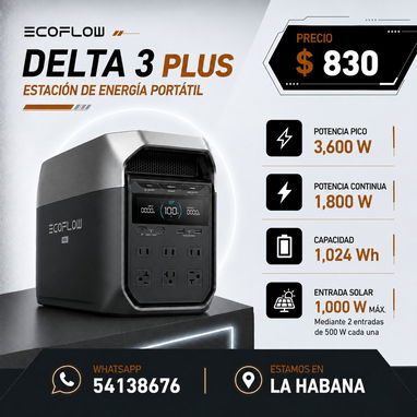 🔋🔥 OFERTA ESPECIAL ⚡️ ¡SEMANA DE REBAJAS! 🔥Estaciones con precios especiales, factura y garantía 🤑‼️ - 8/8