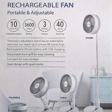 Ventilador recargable Daewoo - Img 118322751