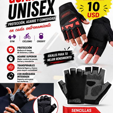 Rodillera, tobillera, muñequera, guantillas y faja. Gym - 2/5