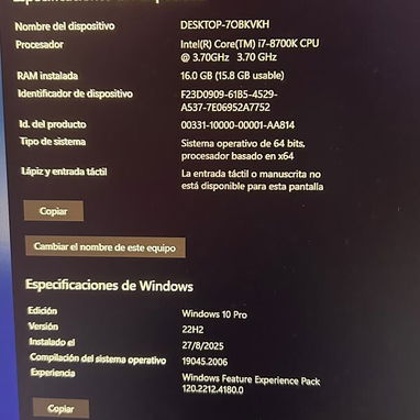 PC de uso pero en perfecto estado - Img 125968102