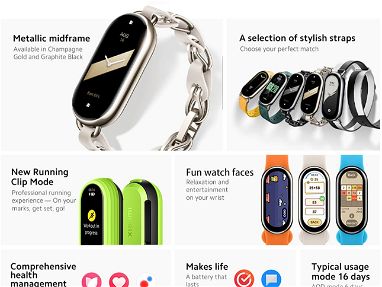 Conéctate al Bienestar: Xiaomi Smart Band 8, Tu Paso hacia la Salud Total - Img 56861940