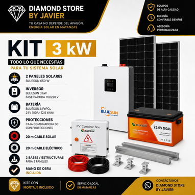 Combo solar. Kit Solar - 2/3