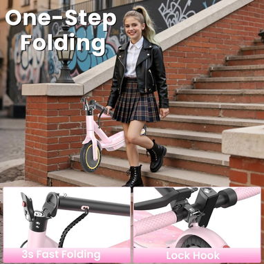 🚲 WERHY Scooter Eléctrico Plegable H0 – 350W, 30 km/h, 19–26 km de autonomía - Img 123616579