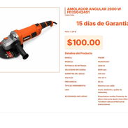 Herramienta potente y práctica resulta el Amolador angular 2600 W Finder VPT#-0018 - Img 55655816