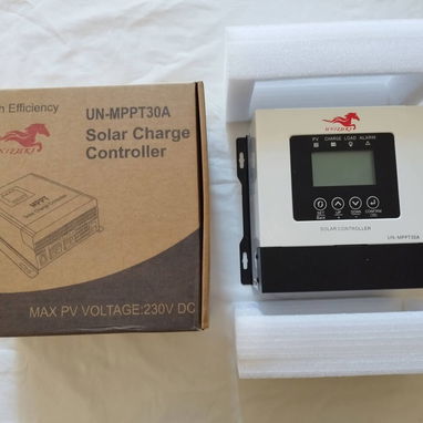 CONTROLADOR SOLAR MPPT 30 AMPERES UNIZUKI 230 V DC - 2/5