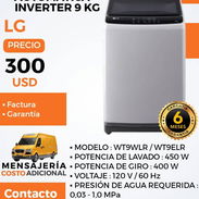 Lavadora Automatica Inverter LG de 9 kg - Img 55680024