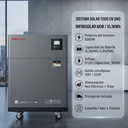 SISTEMA SOLAR INFINISOLAR "TODO EN 1 / 6KW/15.3KWh $3760 INDEPENDENCIA ENERGÉTICA TOTAL! - Img 57912062
