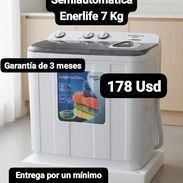 Lavadora Semiautomática ENERLIFE 7 kg - Img 55319554