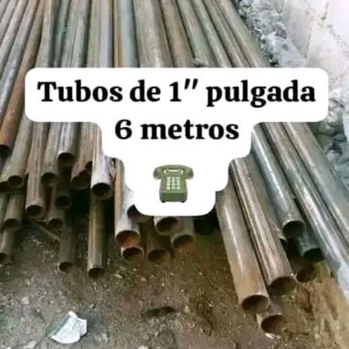 Venta de rollos de serca galvanizado y tubos de hierro - 3/4