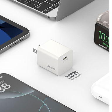 🔌 Cargador OMNIBAR USB-C 30W GaN – ¡Carga Rápida en Miniatura! 🔌 - 4/4