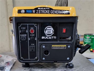 Planta o Generador Eléctrico 900W de  gasolina marca BUCATTI - Img main-image
