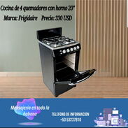 Cocinas de 4 quemadores con horno Marca FRIGIDAIRE - Img 45510774