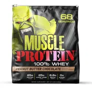 Proteína de suero 100% en polvo;Sabor: Chocolate con mantequilla de cacahuete. 5lb - Img 54870099