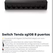Switch Tenda sg108 8 puertos - Img 56023999