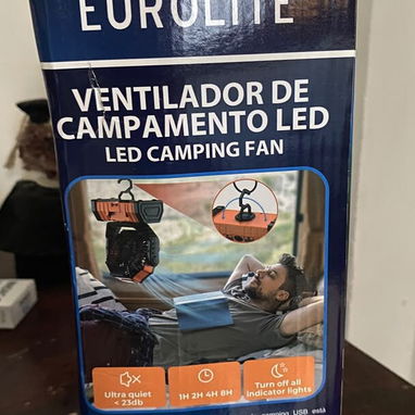 Ventilador recargable Euroelite - Img 127535093