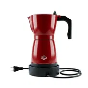 Cafetera Eléctrica EKO 6 Tazas Base Rotativa 360, Cafetera EKO 6 Tazas Rojo con Base Negra VPT# - Img 56755742