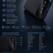 POWER BANK 20,000 mAh PRO ✅ Capacidad de 20,000 mAh para múltiples cargas.  Venta habana - Img 56023390