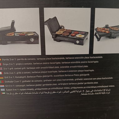🔥Parrilla Eléctrica Ariete Multi Grill 3 en 1 – Nueva🔥 80usd - Img 123328084