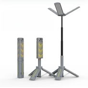 Linterna LED Telescópica Wason 1000 Lúmenes Recargable y Regulable con Soporte 🔆 Brillo de 1000 lúmenes: - Img 58169128