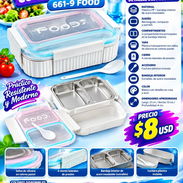 TAPÉR CON 2 DIVISIONES 661-9 FOOD, ENTREGA DE FACTURA. VARIEDAD DE ARTÍCULOS PARA EL HOGAR, ELECTRODOMÉSTICOS, ETC - Img 57885433