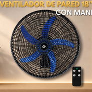 Ventilador de Pared 18" con Mando - Img 57593420