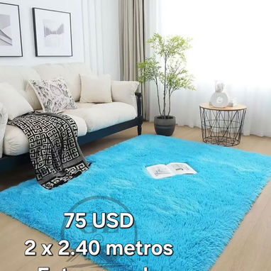 🔖Alfombras decorativas para salas y habitaciones - 7/10