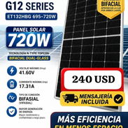 Panel solar bifacial 720w - Img 58146989