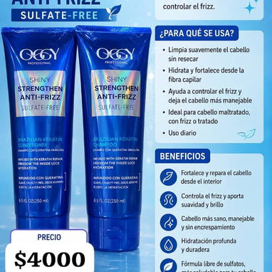 Juego de shampoo y acondicionador marca oggy - 2/6